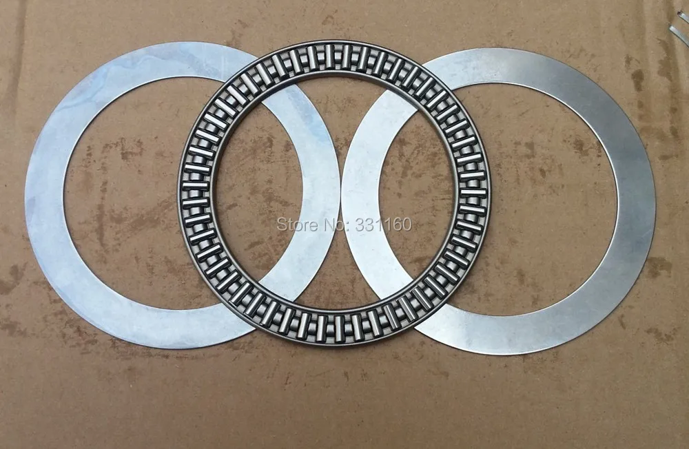 

1PCS 889118,90*120*4 /6mm AXK90120+2AS Thrust Needle Roller Bearing With Two Washers Each