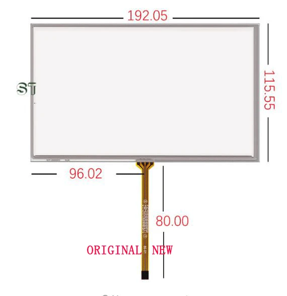 

8 Inch Touch Screen car DVD navigation universal HSD080IDW1 AT080TN64 handwriting screen ST-08001