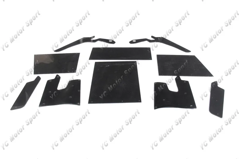 Car Accessories FRP Fiber Glass Rear Diffuser Kit Fit For 1989-1994 180SX RPS13  RB 380 Aero Style Rear Under Diffuser