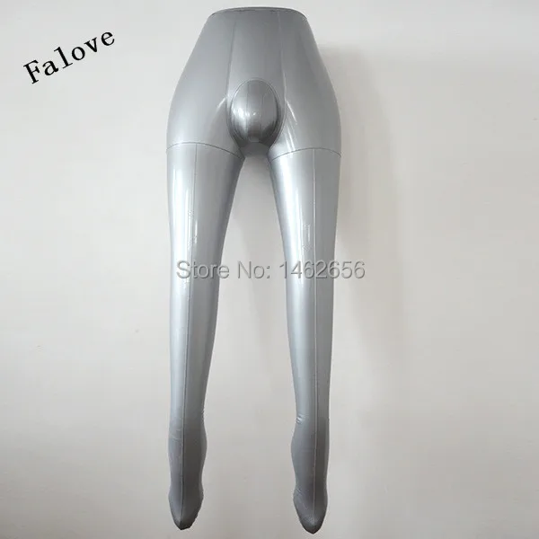 

Newest Fashionable Inflatable Women Lower Body Mannequin,Silver PVC, Free Shipping High Level For Sale