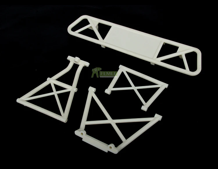 Nylon Rear  Bumper Set Fit for 1/5 Losi 5ive T Rovan LT KingmotorX2