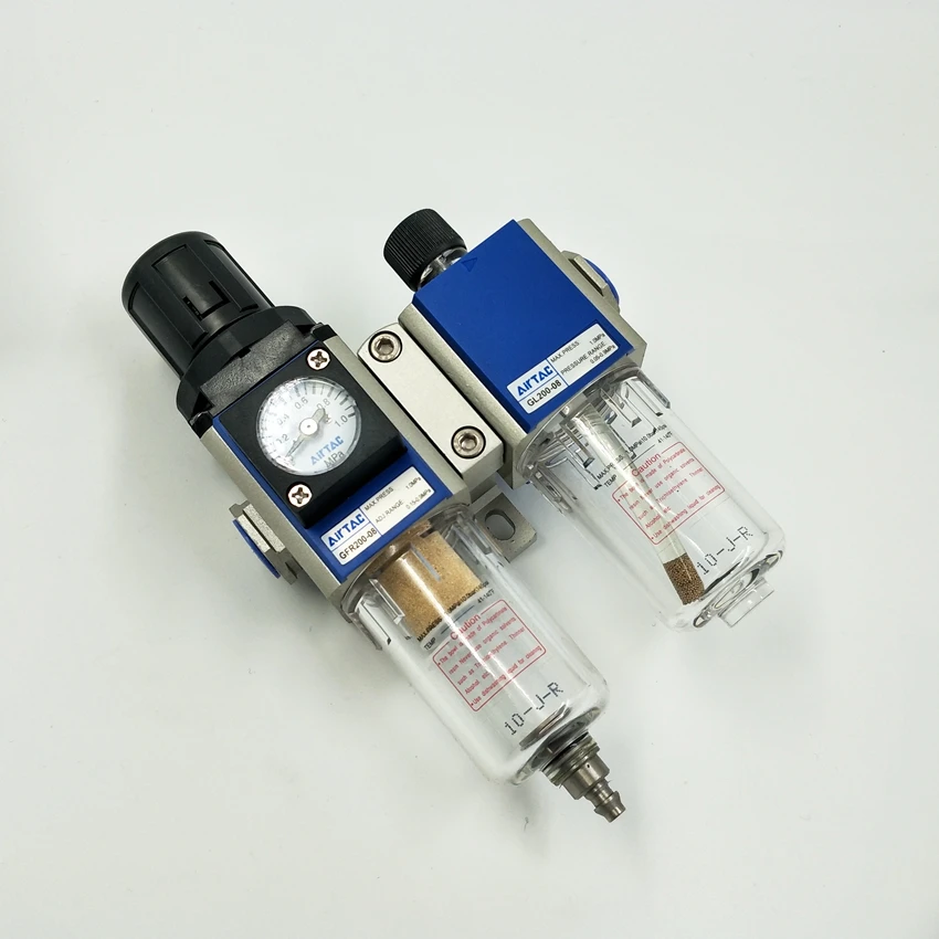 

Original AirTAC GFC200-08 Air Filter Regulator Lubricator Combinations 1/4'' Port Thread