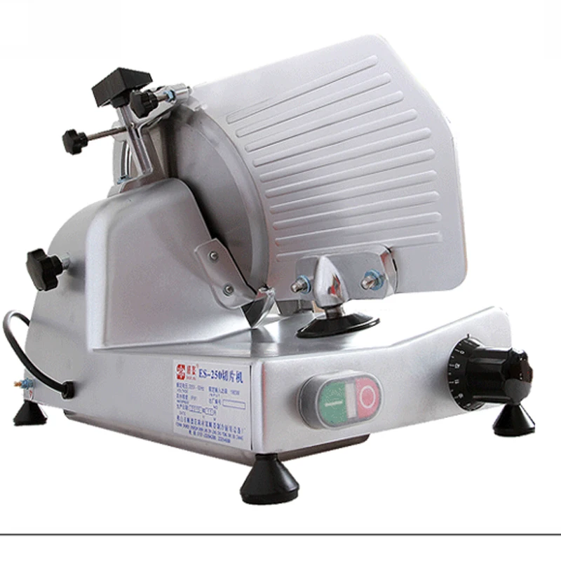 10 Inch Large Commercial Semi-automatic Meat Slicer 110V/220V Frozen Lamb Beef Meat Slicing Machine Grinder