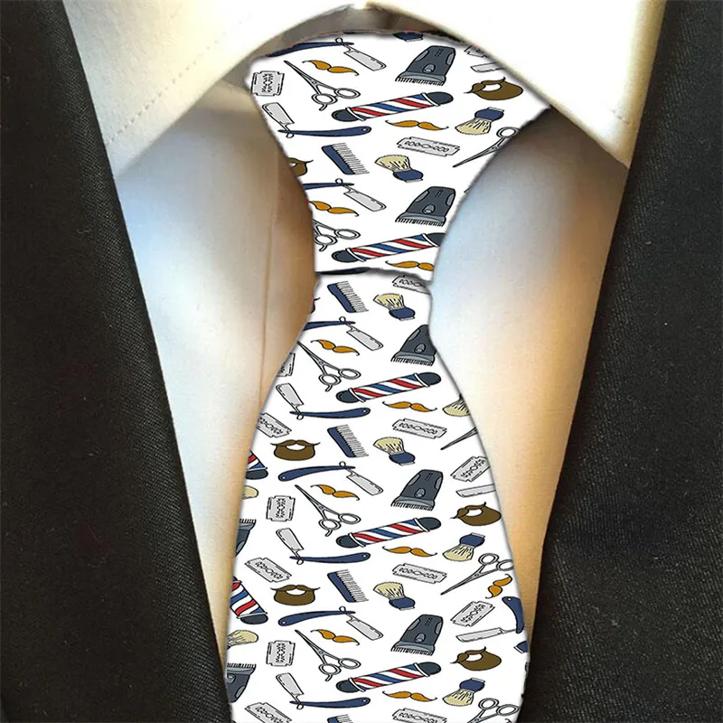 Mode Vlam 3D Gedrukt Mannen Tie Schedel Creatieve Festival Polyester Ties Party Bruiloft 8 Cm Stropdas Voor Mannen Unisex gravata