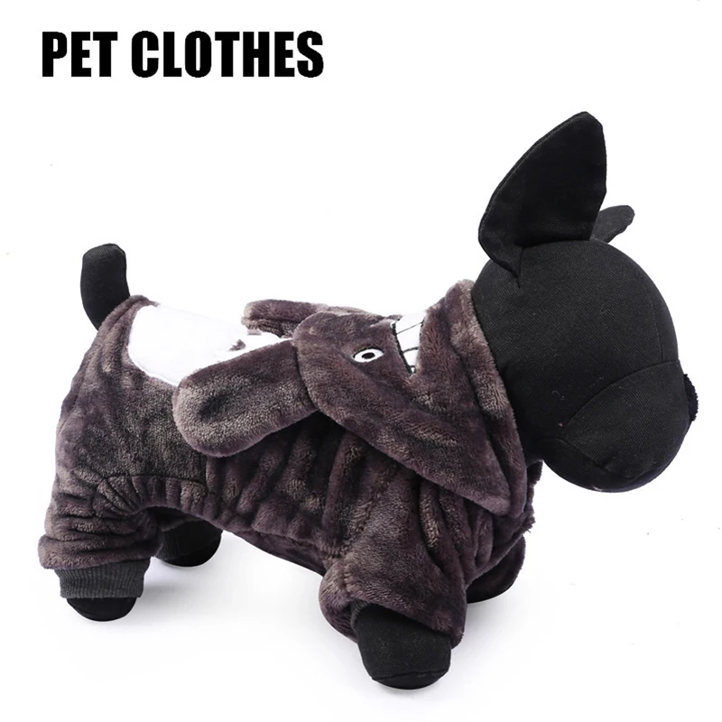 Warm Pet Dog Clothes Soft Winter Spring Pet Clothing For Dog Clothes Winter Chihuahua Clothes Cartoon Pet Outfit For Small Dogs