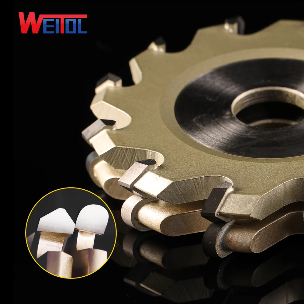 Weitol 1 piece Out diameter 100 mm High Quality circular saw blade Aluminum plate cutting sheet V and round blade