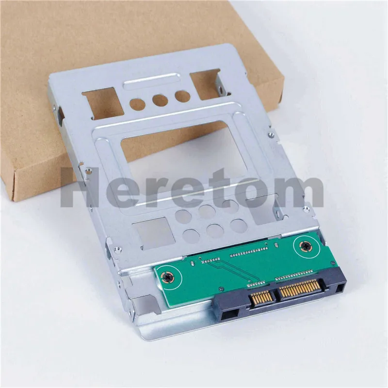 Baru 2.5 "SSD untuk 3.5" SATA Adaptor Tray Converter 654540-001 untuk HP Z420 Z620 Z820 N54L n40L N36 F238f 651314-001