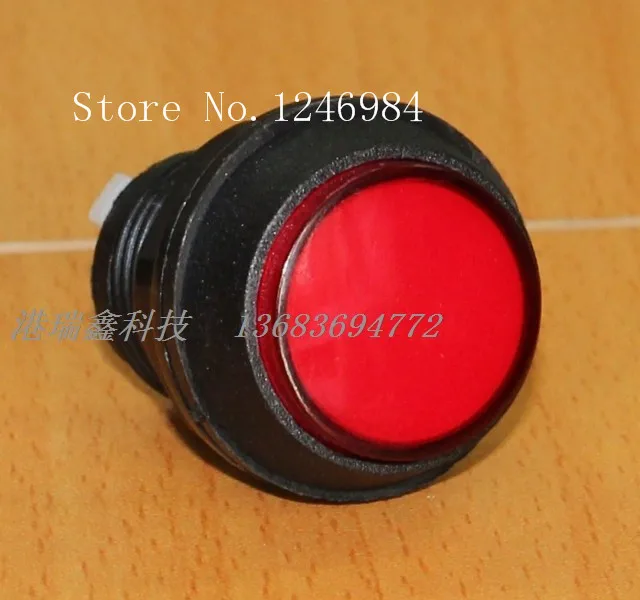 [SA]Video game consoles accessories small round button red button hypotenuse mainframe computer switch button M30--20pcs/lot