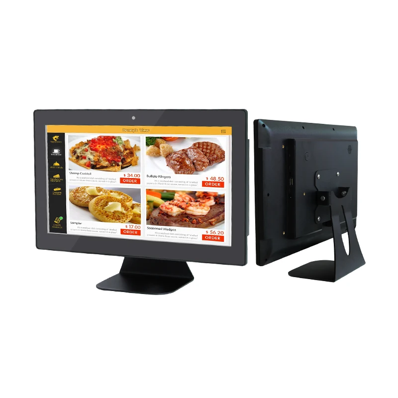 14 inch industrial ip65 mount touch screen monitor , touch all in one panel pc with linux