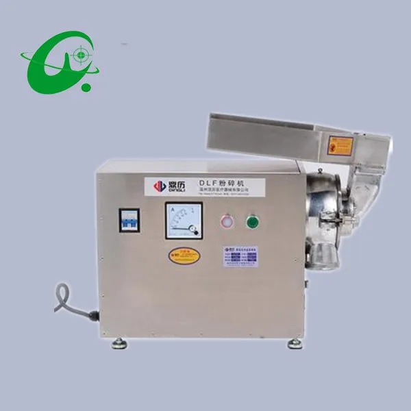 Stainless steel Continuous Chinese herbal medicine powder machine Electric grinding machine Ultrafine pulverizer