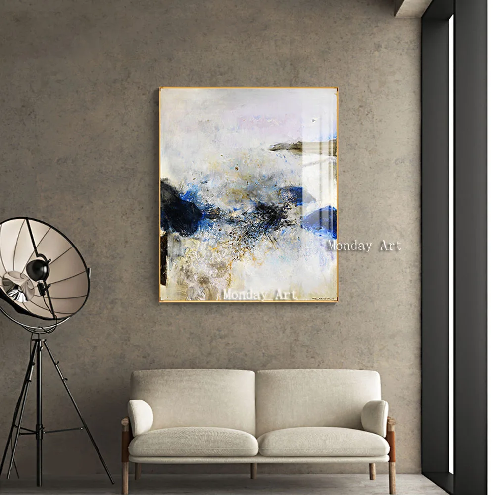 

Hand made Canvas Art painting Abstract Oil Painting Wall Pictures For Living Room Home Decor Frameles Modern art oil painting