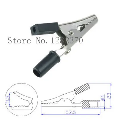 

[SA] CL4719 iron 4mm jack alligator clips or screw terminals --200PCS/LOT