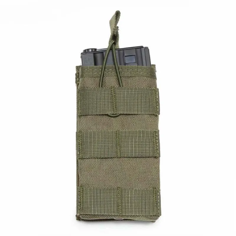 1000D Nylon Tactical Triple Cartridge Bag Paintball Airsoft Pouch Single/Double Magazine Pouch Hunting MOLLE Vest Accessories