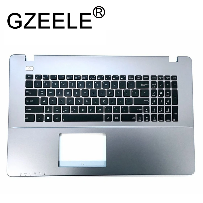 

GZEELE new for Asus K750 K750J K750JA K750JB K750JN A751 X751LD K751L x751 R752 Keyboard bezel upper case Cover Palmrest English