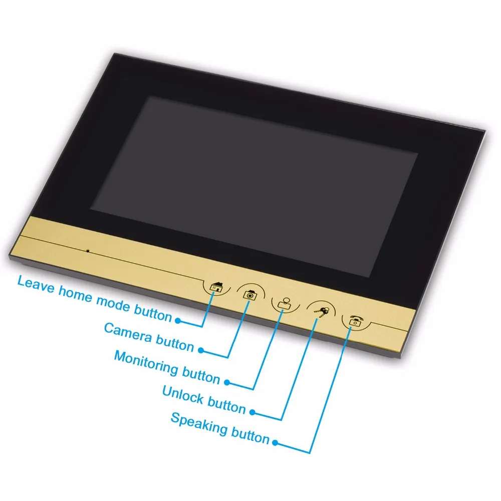 7 Inch ID Card Open Door TF Card Slot  Video  Door Phone   XSL-V70KM-IDT