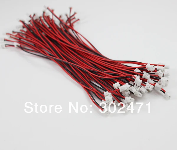 Conector de 2 clavijas con cable x 10 sets.2pin mm-MMT