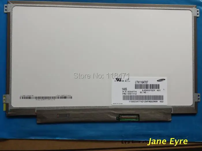 

N116BGE-LB1 11.6" LCD Panel Display