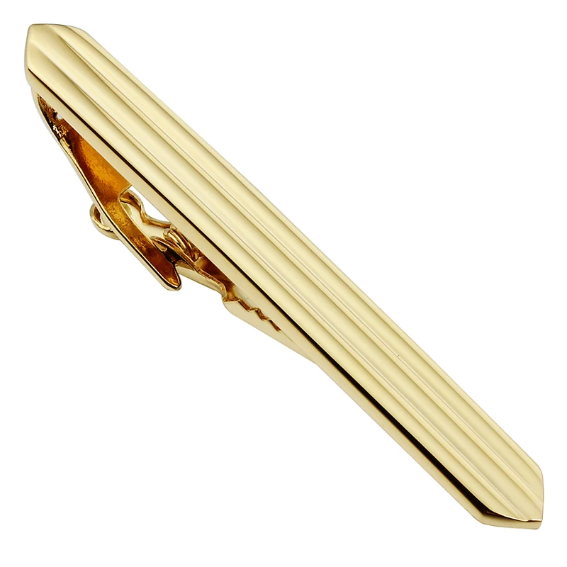 

Hawson Hexagonal Golden Tie Clips for men, Show men's unique charm Tie Accessories