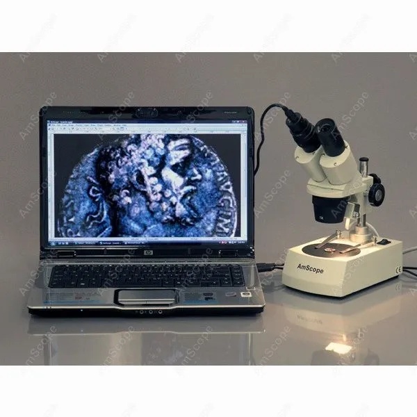 Student Binocular Stereo MicroscopeStudent--AmScope Supplies Forward Binocular Stereo Microscope 10X-15X-30X-45X