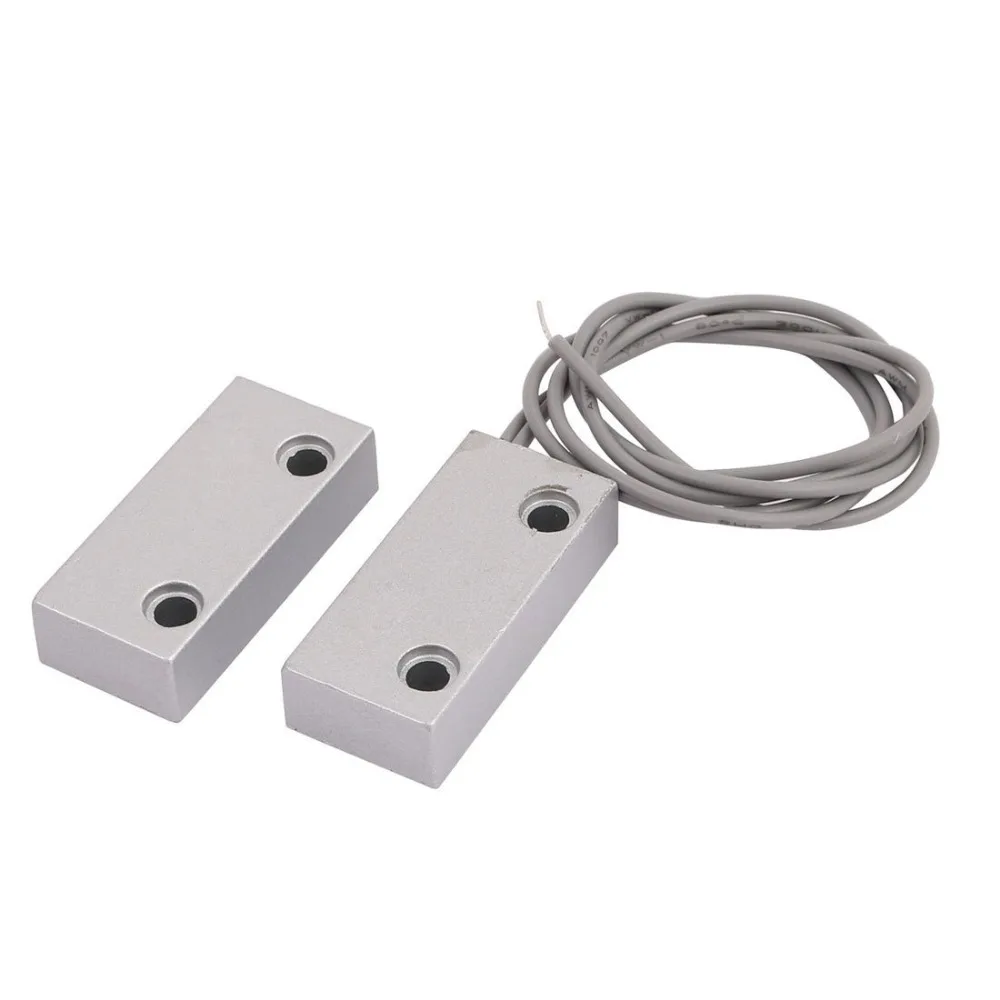 Wired Metal Roller Shutter Door Magnetic Contact Waterproof Switch Alarm Door Sensor for Home Alarm System