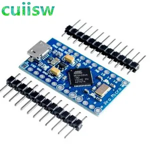 Pro Micro Atmega32U4 5V 16MHz Thay thế Atmega328 thành Arduino Atmega 32U4 Pro Mini với tiêu đề 2 pin 12 Bán hàng chính Atmega Arduino - №12