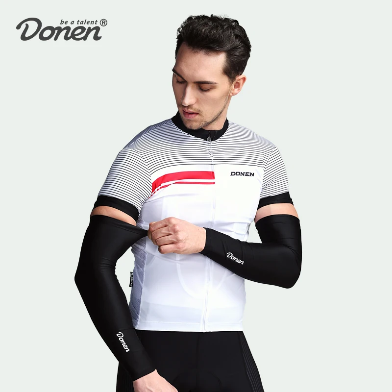 

DONEN Summer Quick-drying Elasticity Arm Sleeves For Sun UV Protection Cycling Running Fishing Clambing Arms Sleeves CoolMax