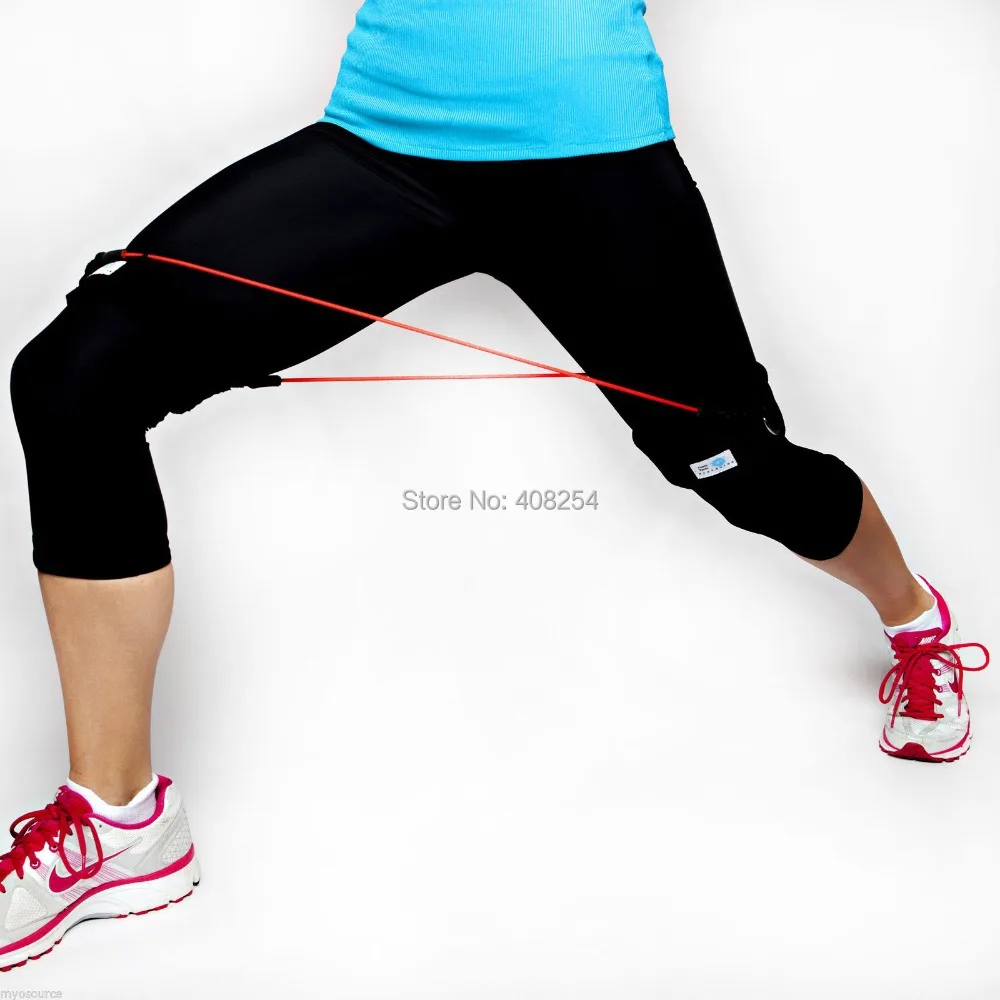 Bandas de resistencia para entrenamiento de agilidad de velocidad cinética, bandas de resistencia para correr, tubos de ejercicio, juego de cuerdas,