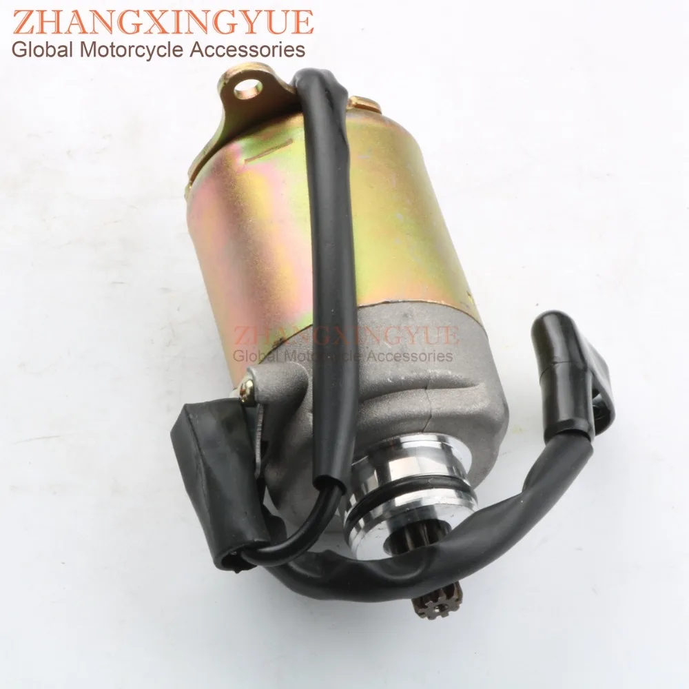 Start Starter Motor 9 Teeth for GY6 125cc 150cc 152QMI 157QMJ quad atv bike buggy Moped Scooter