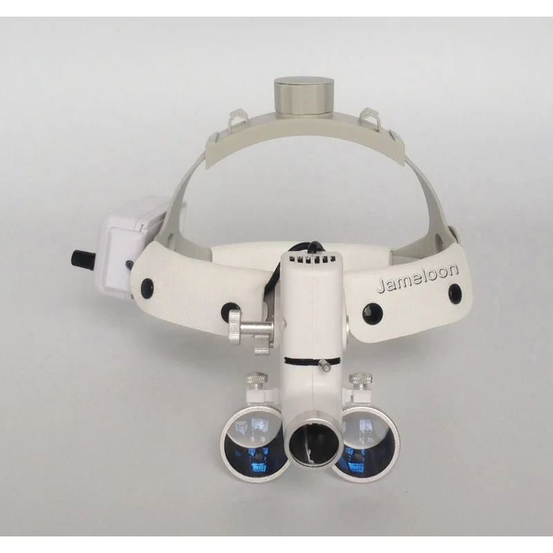 Imagem -03 - Lupa Cirúrgica de Alta Intensidade Led Light com Farol 3.5 Ampliar Operação Cirurgião Ampliador Médico Lupas Dentárias Clínicas