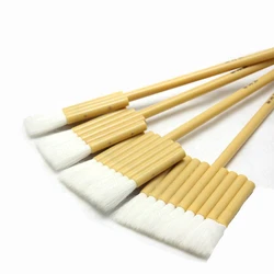 Brosse pour peinture à l'aquarelle sur les cheveux en laine, brosse pour peinture à l'huile et arrière-plan publicitaire, brosse pour récurer, stylo 3/5/7/9