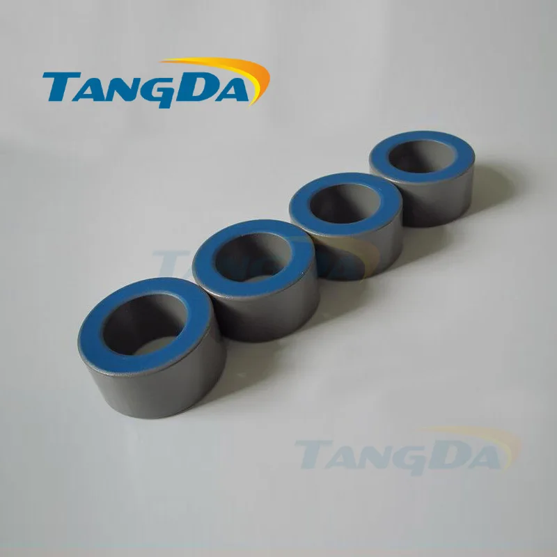 

Tangda Iron powder cores T200-34B OD*ID*HT 51*31*26 mm 74nH/N2 34ue Iron dust core Ferrite Toroid Core toroidal gray blue