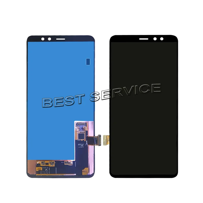 

Amoled lcd For samsung for galaxy A8+ A8 plus 2018 A730 LCD Display with Touch Screen Digitizer Assembly 5.6 inch