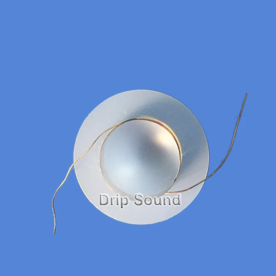 2 قطعة 25.5 مللي متر مكبر الصوت ملف صوتي القرن المتكلم ثلاثة أضعاف فيلم بلاستيكي الحجاب الحاجز محرك رئيس إصلاح أجزاء # 1