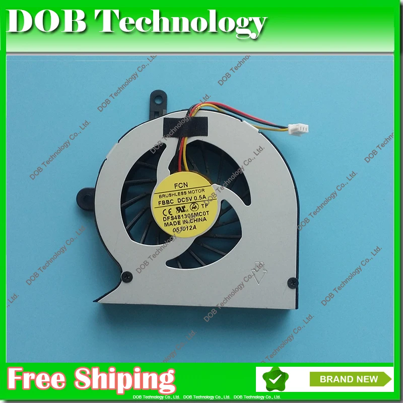 New CPU cooling fan for Toshiba Satellite L830 laptop cpu cooler fan DFS481305MC0T FBBC Mf60090v1-c500-g99