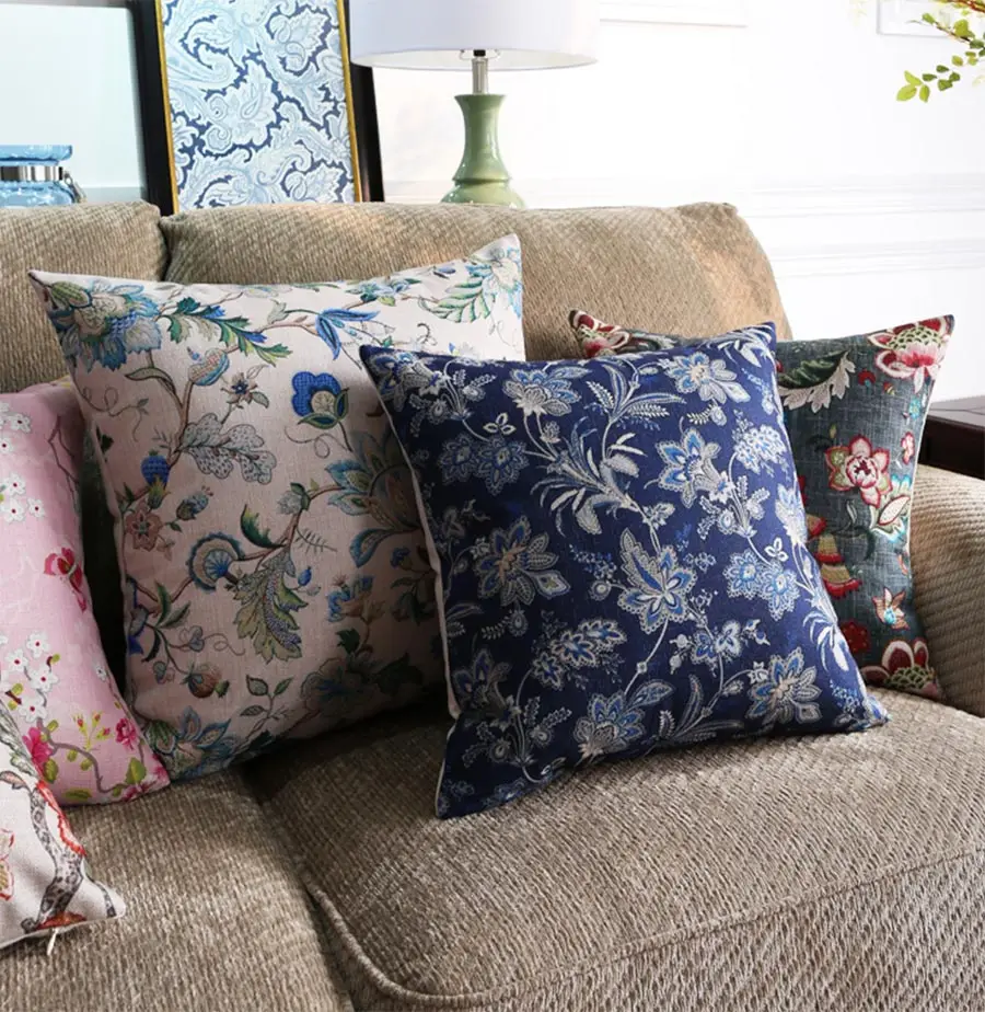 

Free Shipping!!Country flower throw pillow/almofadas case seat bed sofa car,adult girl fashion floral cushion cover home decore