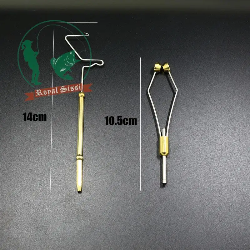 Royal Sissi 2pcs economic Fly tying tools set rotary whip finisher built-in half hitch&Ceramic Tip fly tying Bobbin Holder combo
