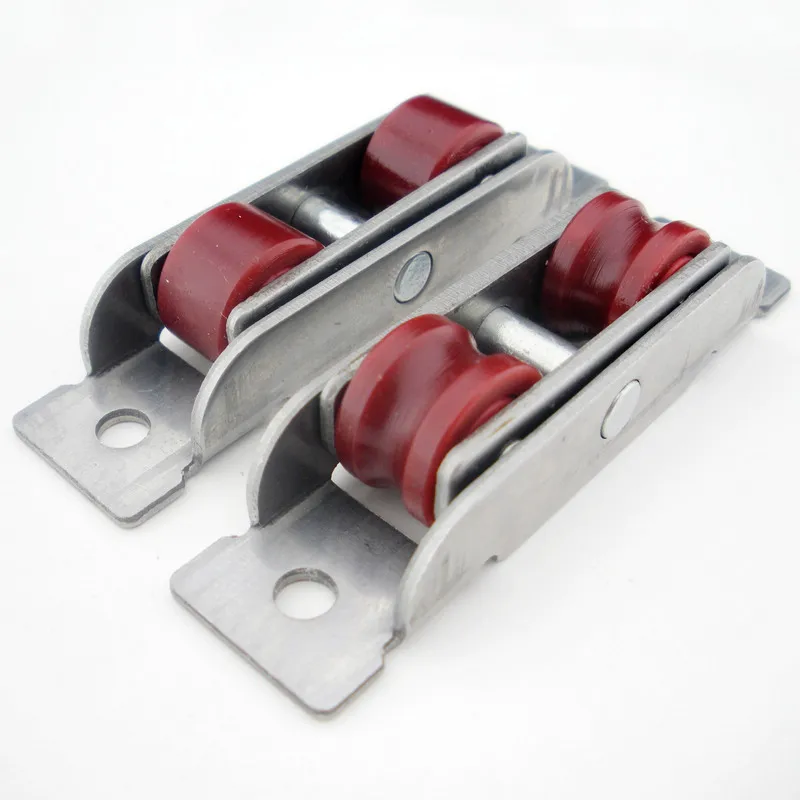 Plastic Steel Window Wheel Sliding Glass Door Pulley Caster Muted Roller Furniture Part Household Hardware