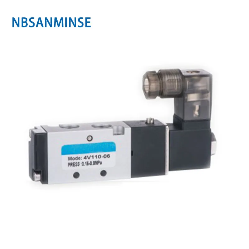 

4V110 4V120 4V130 M5 G 1/8 Air Solenoid Valve 0.15 ~ 0.8 MPa AirTac Type Pneumatic Air Valve NBSANMINSE