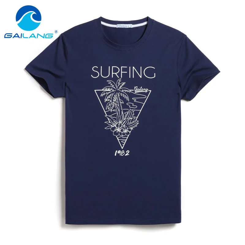 

Gailang Brand Design Printed T Shirt Summer Men's Short Sleeve Tee Tops Plus Size XXXL Tshirts Cotton O Neck T-shirt Casual