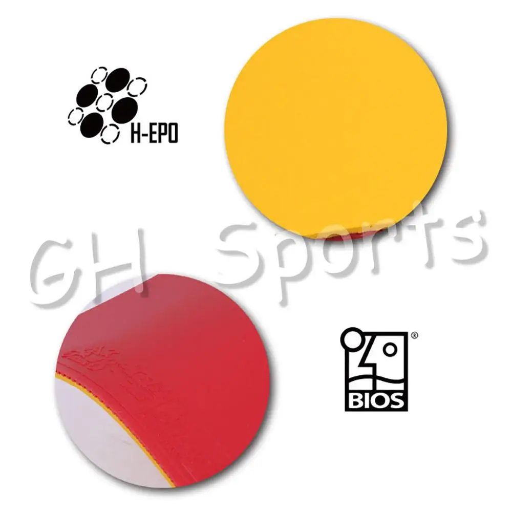 DHS Neue GoldArc 8 Made in Deutschland Gold Arc Tischtennis Gummi Ping Pong Schwamm Goldarc8 – Detail 15