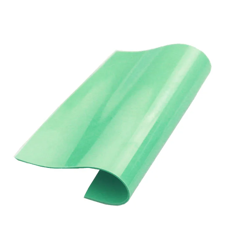 Disipador térmico de silicona, 100 piezas, 100mm x 100mm x 1mm, pasta verde conductora, GPU, CPU