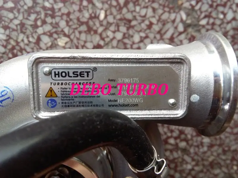 NEW GENUINE  HE200WG 3796175 3794989 Turbo Turbocharger for FOTON LIGHT TRUCK ISF3.8 3.8L DIESEL 96KW/110KW