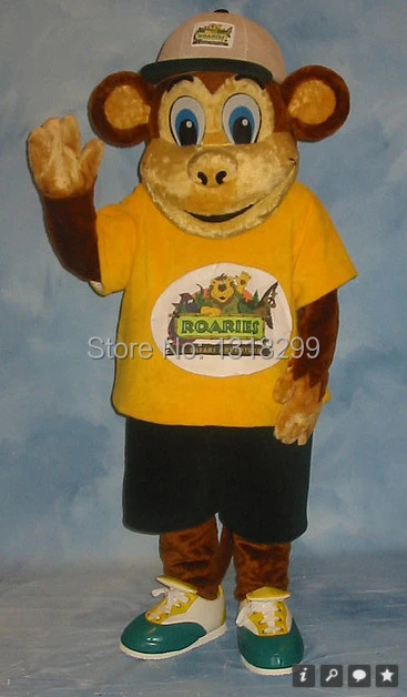 mascot Matt the Monkey mascot costume fancy dress custom fancy costume cosplay theme mascotte carnival