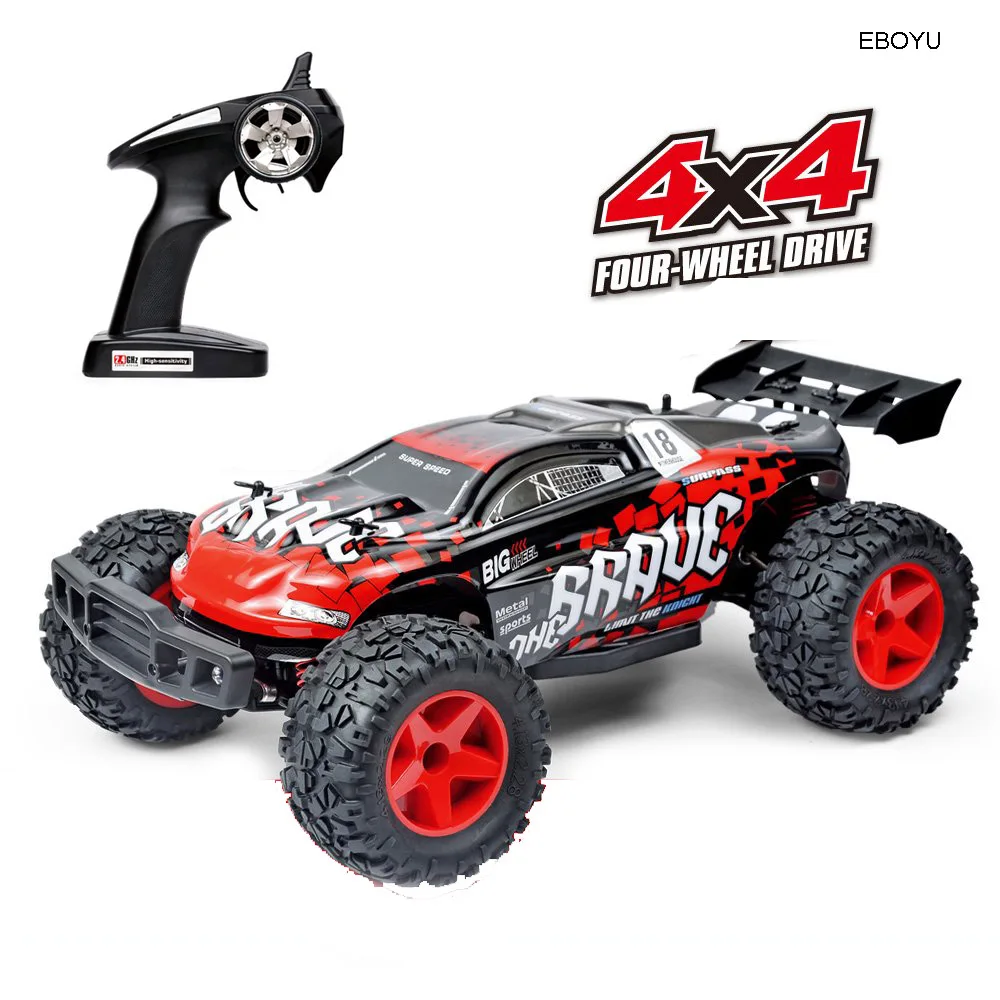 EBOYU SUBOTECH BG1518 Waterproof RC Car 1:12 2.4G 4WD 35KM/h High Speed Off Road Racing Car Remote Control Cars Desert Buggy RTR