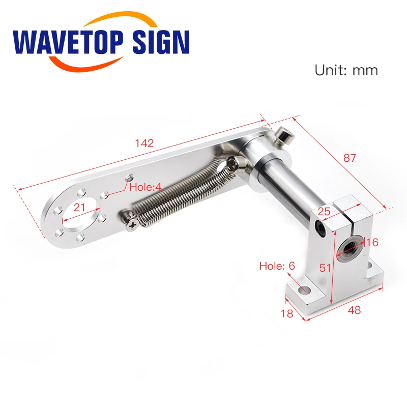 WaveTopSign-máquina de marcado láser, soporte codificador de impresora, línea de producción automatizada, máquina de marcado láser voladora, codificador, brazalete