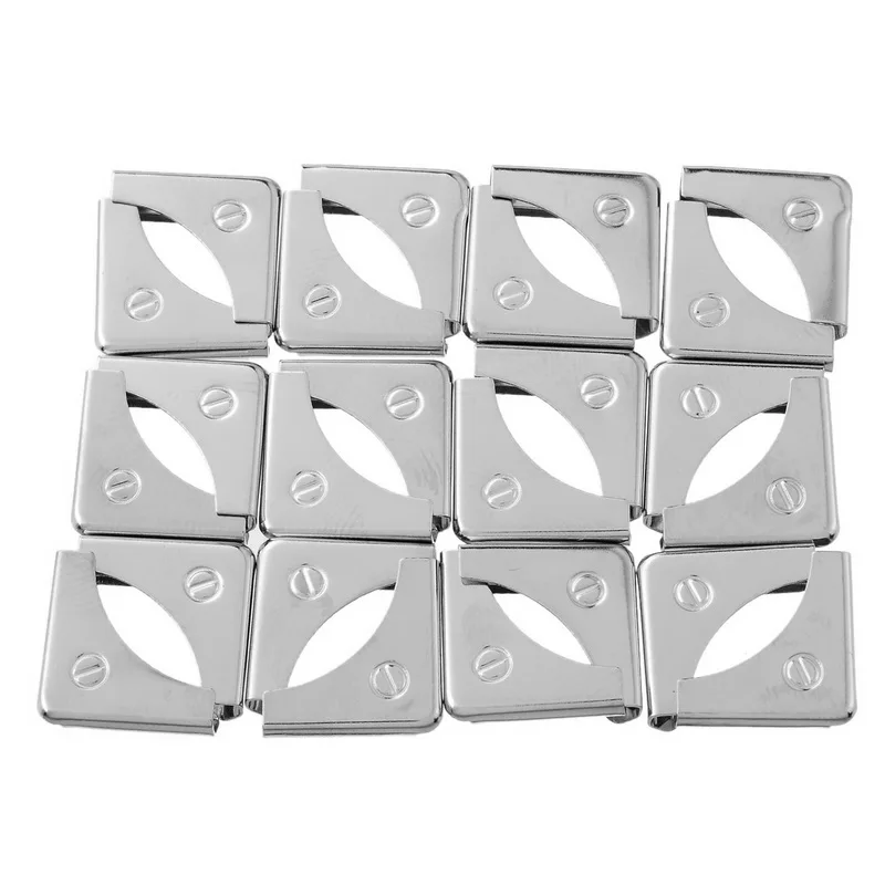 

Decorative Scrapbooking Albums Corner Bracket Protectors Minus Silver Tone Furniture Fittings 2x1.1cm,1000pcs