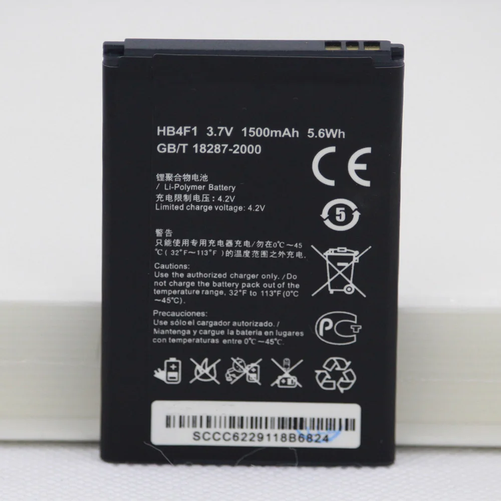 Brand New HB4F1 1500Mah Battery for Huawei M860 Ascend U8800 IDEOS X5 E5832 Phone Battery