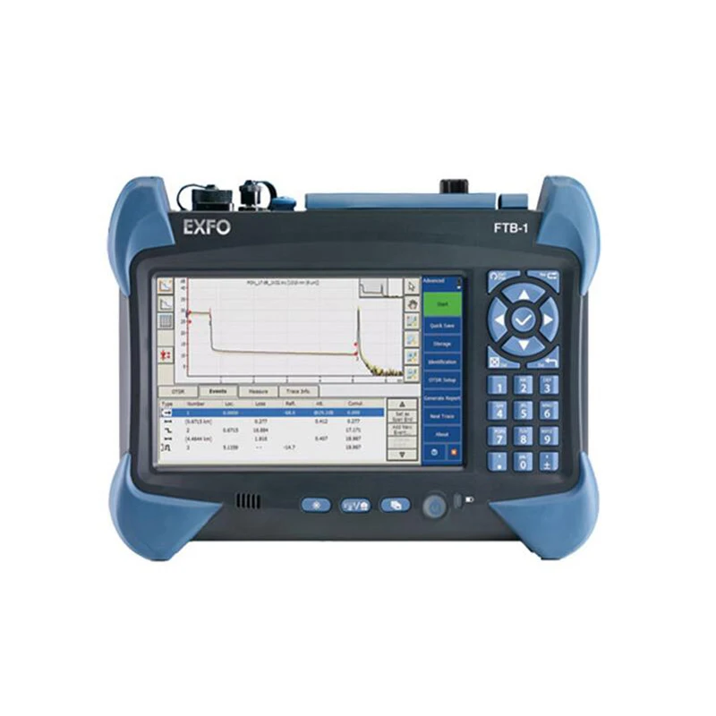 Handheld EXFO FTB-1-730 OTDR Tester ,Integrated VFL, Multi-function Touch Screen Optical Time Domain Reflectometer