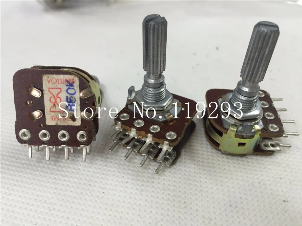 [SA]16 type double- tapped potentiometer B50K 25MM shaft--10PCS/LOT