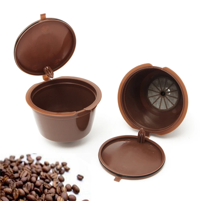 Arshen 1Pc Professional Refillable Coffee Filter 200 Times Reusable 12g Sweet Taste Coffee Capsule Plastic PP Basket Dolce Gusto